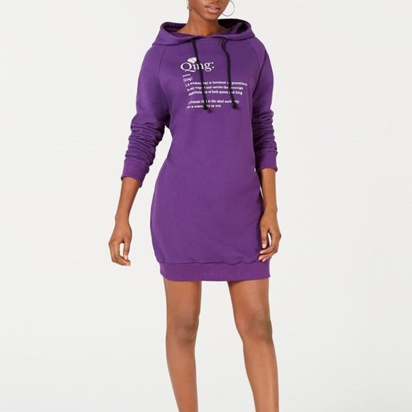 TENZ CVLT Qing Open-Back Hoodie Dress - Picture 1 of 2